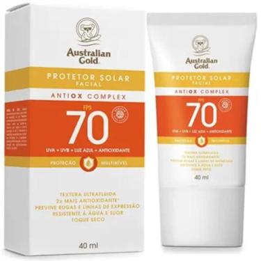 Imagem de Australian Gold Antiox Complex Ultra Fluido FPS 70 Protetor Facial 40m