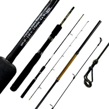 Imagem de Vara Pesca MIG Tilápia 04-10lb Duas Partes MIP07 2,00m Fibra de Vidro 