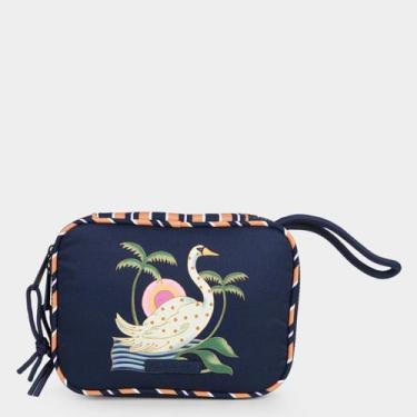 Imagem de Necessaire Farm Xero Cisnei Tropical Feminina, Marinho, Único