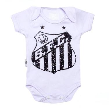 Imagem de Body Bebê Santos Branco Escudo Oficial - Revedor, M