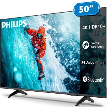 Imagem de Smart TV Philips 50, 4K UHD, Titan OS, DLED - 50PUG7300/78 - Preto