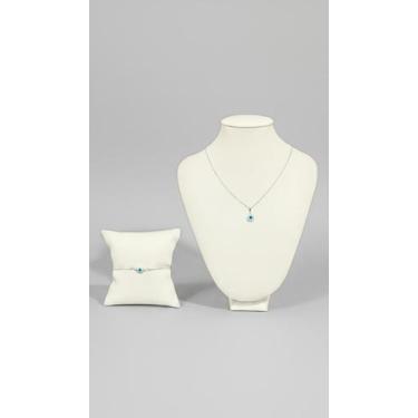 Imagem de Kit Pulseira e Colar Olho Grego Prata 925 - Congratulations Store