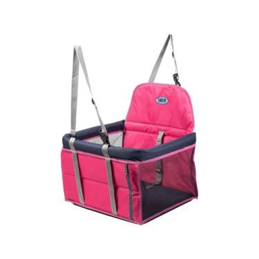 Imagem de Cadeirinha de Carro Transpet Big - TubLine, Rosa e Azul