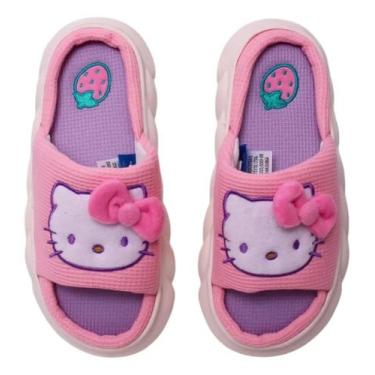 Imagem de Pantufa Chinelo Nuvem Hello Kitty Zona Criativa