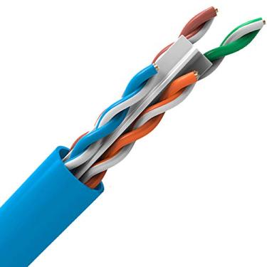 Imagem de CABO LAN U/UTP 24AWG X 4P CAT.6 CM 305M AZUL 23400173