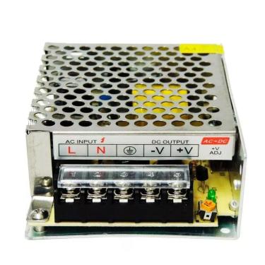 Imagem de Fonte Chaveada 12v 5a 60w Para Cftv Fita Led Som Automotivo