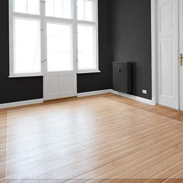 Imagem de Tapete protetor de piso transparente, tapete de cadeira de escritório de piso de madeira para corredor 2/3/4/4,5 pés de largura, capacho transparente para tapetes internos externos protetores de carpete (tamanho : 100x150 cm (3ftx5ft) )