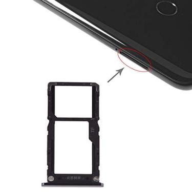 Imagem de SIM Card Tray + Micro SD Card for Xiaomi Mi 8 Lite(Black)