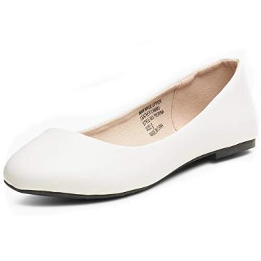 Imagem de Sapatilhas de balé femininas com bico redondo Pierina Alpine Swiss, Branco, 7