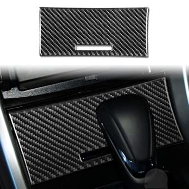 Imagem de JEZOE Isqueiro de fibra de carbono decoração capa decalque guarnição de decalque, para Honda Accord 2014 2015 2016 2017 acessórios para interiores de carro