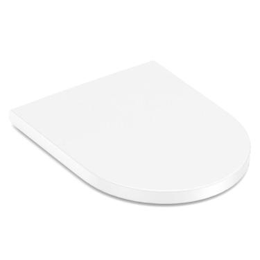 Imagem de Assento Sanitário com Queda Amortecida Debba Round Roca Branco Brilhante