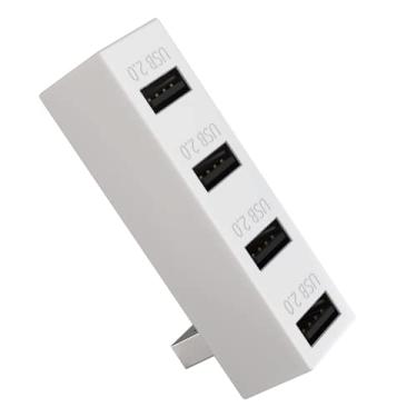 Imagem de 4 portas USB Hub 2.0 para console Xbox Series S, adaptador de expansão divisor de hub USB de alta velocidade para acessórios Xbox Series S