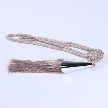 Imagem de Suportes de cortina de cortina pendurada borla bola de cortina alça de corda acessórios acessórios de cortina, T8,1 pcs