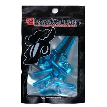 Imagem de Parafusos de Base Skate Premium Blue Black Sheep