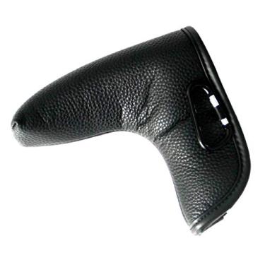 Imagem de Homyl Couro PU Golf Club Head Cover Blade Putter, Preto