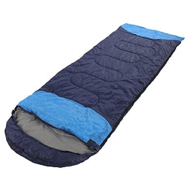 Imagem de Sacos de dormir respiráveis, fáceis de transportar Sacos de dormir Design profissional para acampamento ao ar livre(azul-marinho)