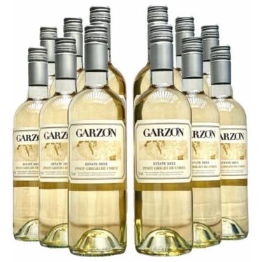 Imagem de Vinho Garzon Estate Pinot Grigio  Kit Com 12 Garrafas  Oferta - Garzón