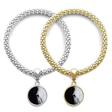 Imagem de DIYthinker Organismo Terrestre Animal Fotografia Lover Pulseira Pingente Joias Casal Presente