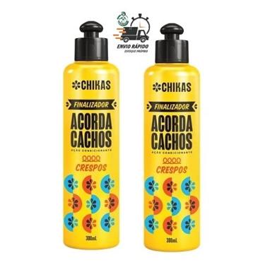 Imagem de Finalizador Cabelo Crespo Acorda Cachos Chikas 600ml No Poo