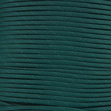 Imagem de Corda de paraquedas 550 tipo III 7 fios de 4 mm de diâmetro – 250 kg corda de sobrevivência de resistência à tração (30 m, azul-petróleo, enrolador)