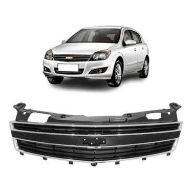 Imagem de Grade Frontal Parachoque Vectra Preta