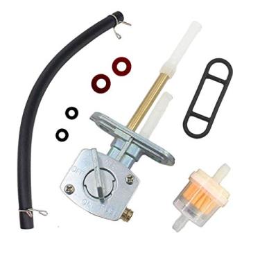 Imagem de Conjunto de válvula de comutador de tanque de combustível HURI Petcock para urso grande Yamaha 350 YFM350FW 4x4 1987 1988 1989 1990 1991 1992 1993 1994 1995 1996 1997 1998 1999