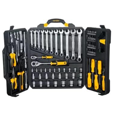 Imagem de Kit Ferramenta Jogo com 110 peças Profissinal com maleta