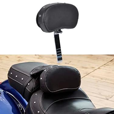 Imagem de Panical Almofada de encosto destacável Driver Rider Sissy Bar para Indian Chieftain Springfield Dark Horse Roadmaster Motocicleta 2014-2023
