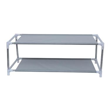 Imagem de Cabilock Caixa De Sapatos Mini Prateleiras Rack De Armazenamento De Sapatos Sapateira Pequena Ao Ar Livre Sapateira Suporte De Sapatos Expositor De Metal Rack De Armazenamento De Calçados