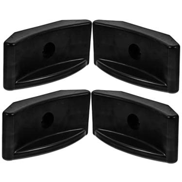 Imagem de BESPORTBLE 4 Peças Prateleiras De Armazenamento De Plástico Para Halteres Suporte De Ferramentas Prateleiras De Armazenamento De Halteres De Plástico Rack De Halteres Berços De Halteres Rack