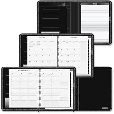 Imagem de AT-A-GLANCE Agenda semanal/mensal reciclada executiva, 20 x 28 cm, preto, 2013 (70-NX81-05)