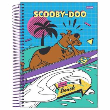 Imagem de Caderno 1/4 Scooby Doo 80 Folhas Jandaia