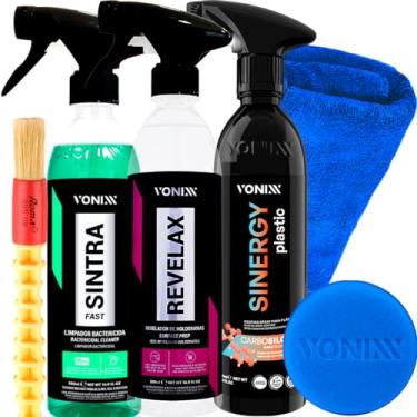 Imagem de Sinergy Plastic Coating Para Plástico Carbosiloxy Revelax Sintra Fast Vonixx