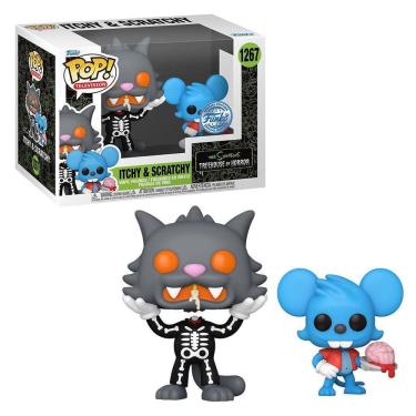 Imagem de Funko Pop The Simpsons Treehouse Of Horror Itchy & Scratchy
