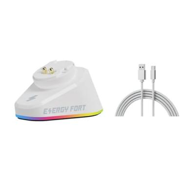 Imagem de Base de carregamento magnético de substituição para carregador Logitech G Pro X RGB para Razer DeathAdder V2 Pro