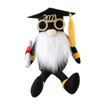 Imagem de ABOOFAN 3 Pecas chapéu de solteiro boneca adorno de gnomo de formatura gnomos de férias enfeite decoração boneca de festa boneco gnomo Área de Trabalho bebê bonecos de pelúcia decorações