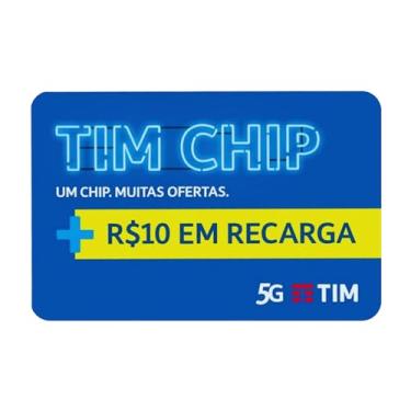 Imagem de Chip Top TIM (com R$10 Em Recarga)