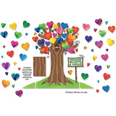 Imagem de Conjunto de quadro de avisos NORTH STAR TEACHER RESOURCE Growing Hearts & Minds