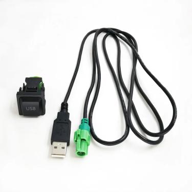 Imagem de Rádio do carro USB Interruptor Painel Adaptador de Cabo  Dispositivo de Áudio  12V  apto para