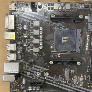 Imagem de Placa-mãe B550M-A PRO AM4 DDR4 64G SATA3 M.2 PCI-E4.0 USB3.2 Gen1 Micro ATX PC B550M