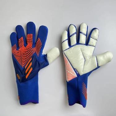 Imagem de Luvas de goleiro de futebol, luvas profissionais de goleiro de futebol de látex, homens e mulheres de futebol, crianças de goleiro, adequadas em todos os climas para jogos em todos os aspect