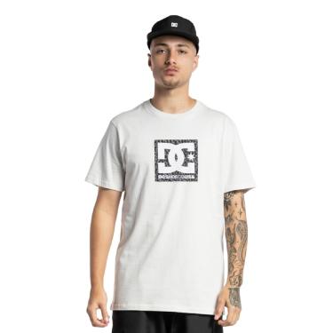 Imagem de Camiseta Dc Square Star Rusty Fill Masculino - Off White