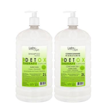 Imagem de Kit Detox 2 Litros - Shampoo + Condicionador - Light Hair