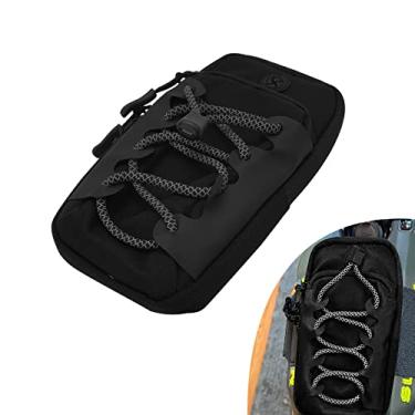 Imagem de CHANGCHENG Bolsa Sur Ron para quadro frontal, bolsa de armazenamento para motocicleta elétrica, impermeável, resistente ao desgaste, design refletivo para Surron S/X Light bee S/X Segway