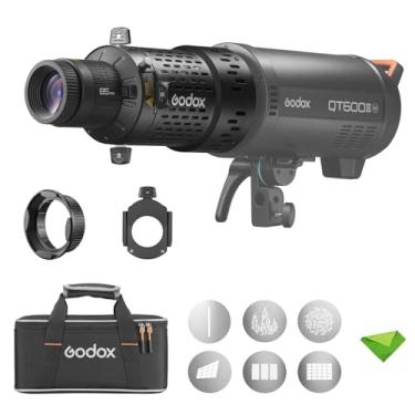 Imagem de Godox BFP Acessório de projeção de flash para flash de montagem Bowens, giratório de 360°, montagem de lente EF, acessório de speedlight para Godox AD600 Pro, SK400II, MS300V, série QT