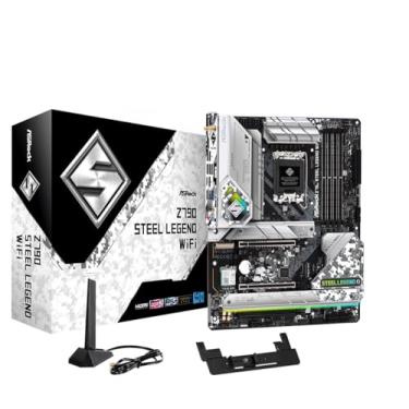 Imagem de Placa Mãe ASRock Z790 Steel Legend WiFi, Chipset Z790, Intel LGA 1700, ATX, DDR5