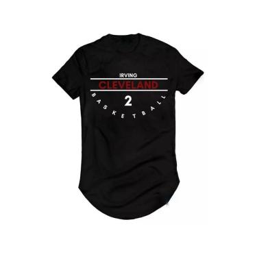 Imagem de Camiseta Longline Basquete Kyrie Irving Cleveland Cavalier