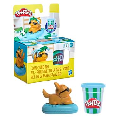 Imagem de Hasbro Play-Doh Sun Fun Pals Playset, Verde e Amarelo, 0.132 kg