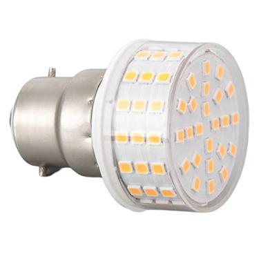 Imagem de Lâmpada de Milho LED B22 de Alto Brilho 1000LM Cintilação - Luz Economizadora de Energia para Lâmpada de Mesa Material ABS do Corredor (Luz quente)