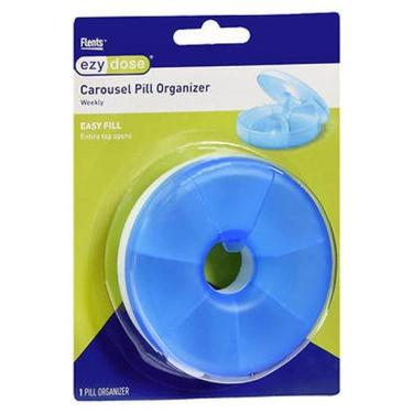 Imagem de Organizador semanal de pís carrossel Ezy Dose 1 cada por Ezy Dose (pacote com 2)